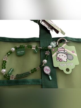 🎀 Hello Kitty Tennis Club 3-Piece Accessory Bundle - NWT Miniso x Sanrio